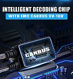 HB3 HB4 9005 9006 LED CSP 7750 CANBUS лампа 2 шт. ближнє-дальнє світло головна фара, фото 5