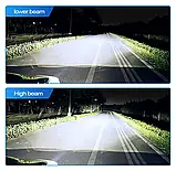 HB3 HB4 9005 9006 LED CSP 7750 CANBUS лампа 2 шт. ближнє-дальнє світло головна фара, фото 7