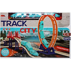 Залізниця-трек "Track City", 54 деталі