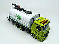 Машинка-конструктор Водовоз YW9072C 30 см — іграшкова спецтехніка з водяним баком і звуком, фото 3