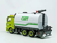 Машинка-конструктор Водовоз YW9072C 30 см — іграшкова спецтехніка з водяним баком і звуком, фото 4