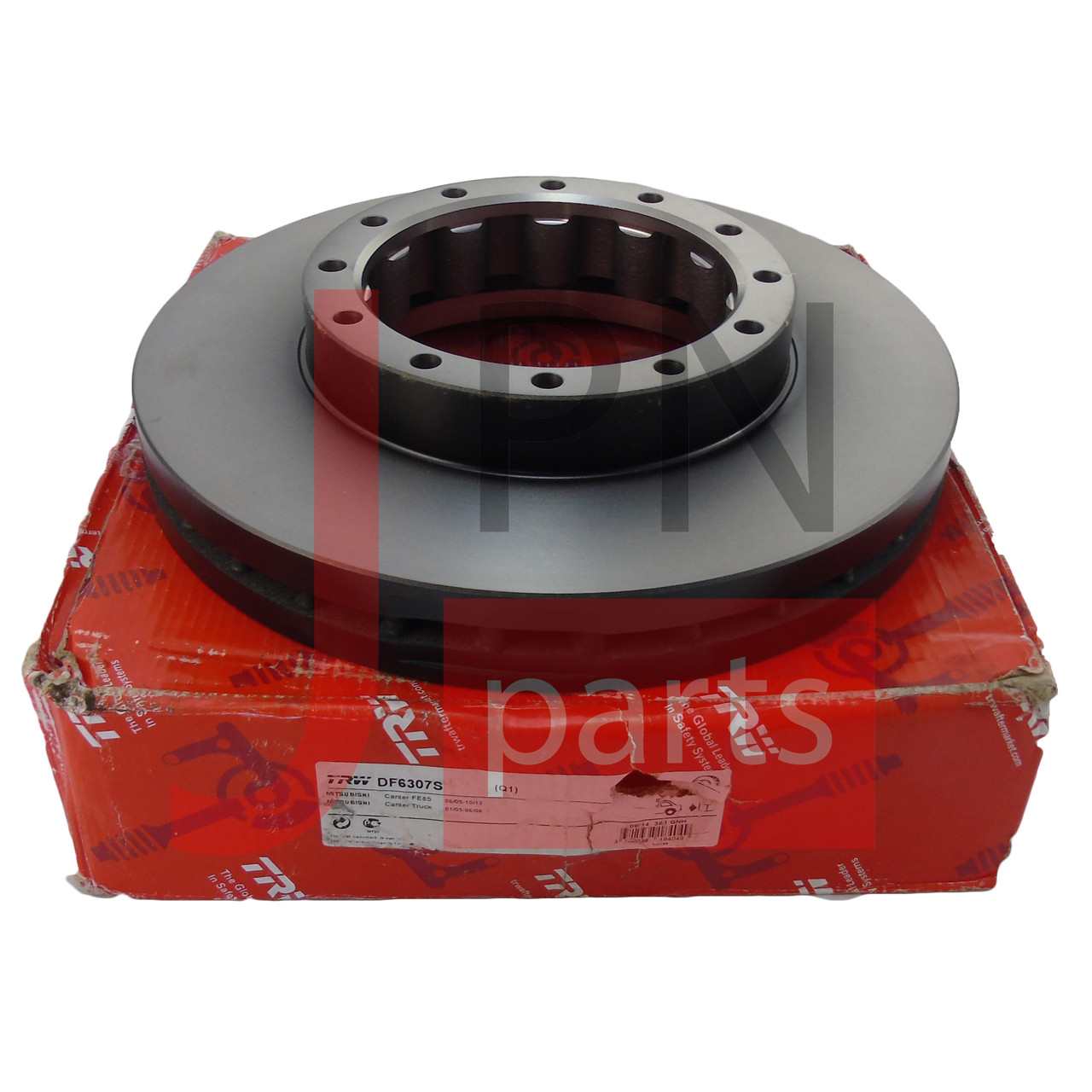 Диск гальмівний задній CANTER FUSO FE85D (MK374048/MK584504) TRW