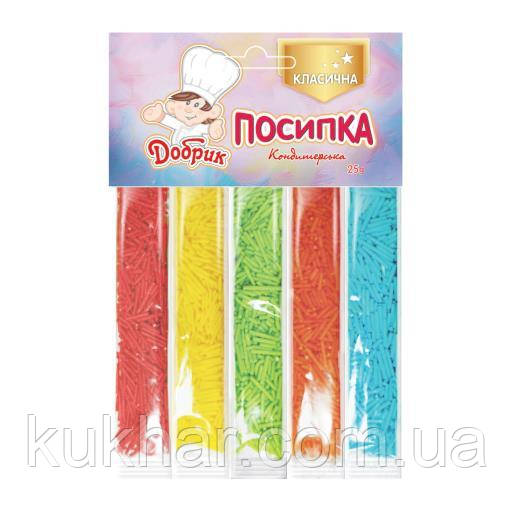 Посипка кондитерська класична Паличка 25г ( 5 стіків)
