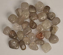 Сувенірні натуральні камені Гірський Кришталь сірий d-22х16мм+- (фасування 100г.) купити біжутерію дешево оптом в інтернеті