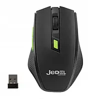 Мышь игровая компьютерная Jedel W400 Black беспроводная