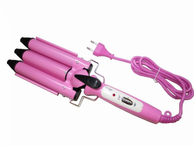 Професійна потрійна плойка для волосся Junjun Electrical JJ-928, фото 1