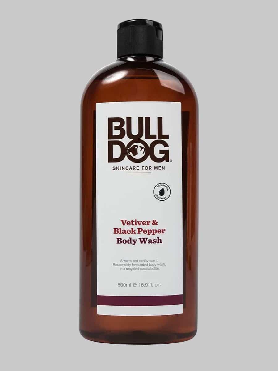 Bulldog Vetiver and Black Pepper гель для душа для чоловіків, 500мл
