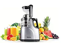 Соковыжималка для фруктов и цитрусовых ROSPEC slow juicer Электрическая соковыжималка (Соковыжималки)