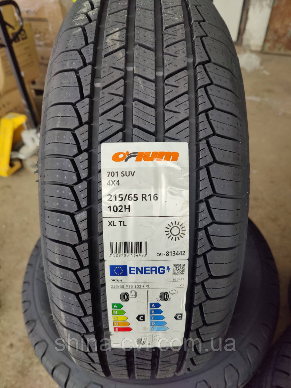 Літні шини 215/65 R16 102H XL ORIUM 701 SUV 4x4