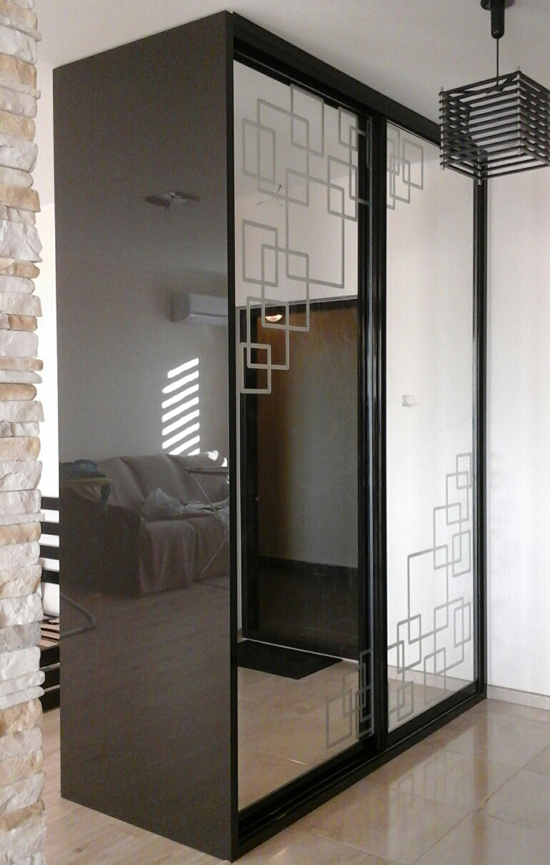 Шафа купе Двостороння Premium V-15