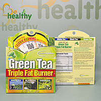 Сжигатель жира с зеленым чаем, тройного действия, Applied Nutrition, 30 жидких мягких таблеток