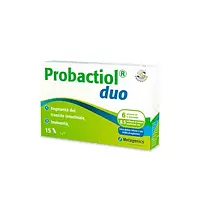 Pro Bactiol Duo 15 капс., БАД, от кандидоза, от H.pylori, от дисбиоза, от диареи, Metagenics, Про Бактиол Дуо