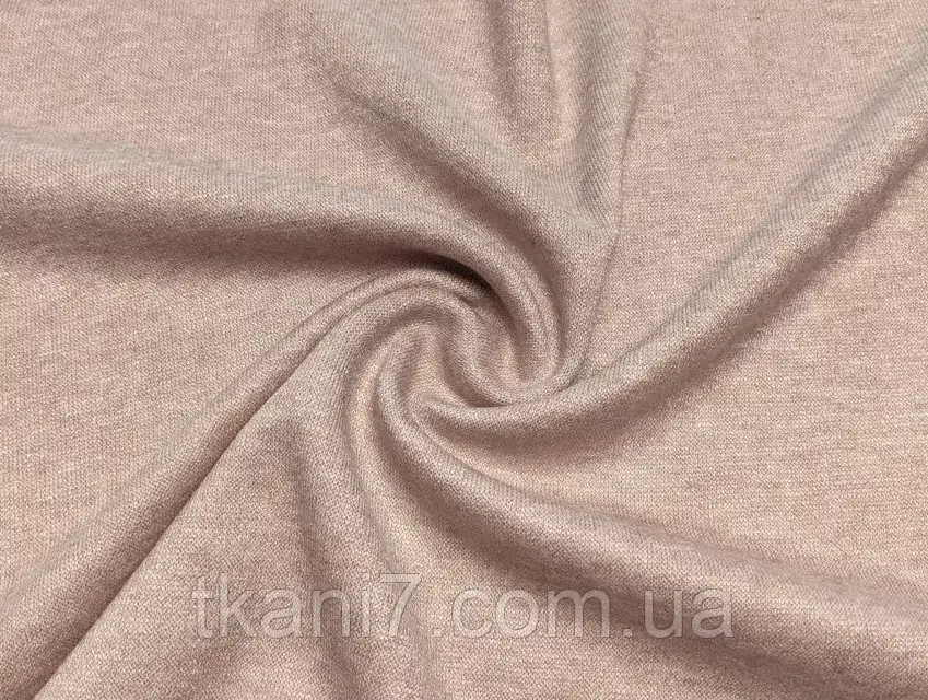 Ангора королівська меланжевий, бежево-пудровий, фото 1