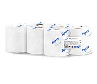 Полотенца бумажные целлюлозные 2-х сл., 100м. белый PAPERO (RL029)