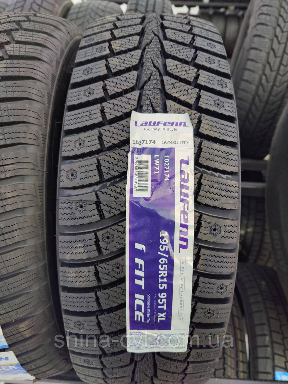 Зимові шини 195 65 r15 95T XL Laufen I*Fit Ice LW71, фото 1