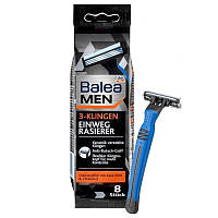 Одноразовые станки для бритья Balea Men 3-Klingen Rasierer 8 шт