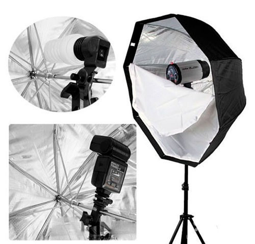 Софтбокс (softbox), розсіювач парасолькового типу октагон — 95 см (восьмикутний), фото 1
