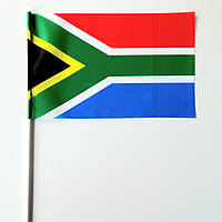 Флаг Южно Африканской Республики полиэстер 14х23 см