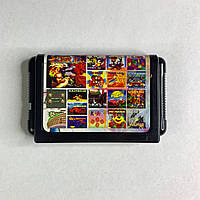 Збірник ігор сега 18 в 1 DOUBLE CLUTCH, TINYTOON ADVENTURES, TUNDER FORCE III, WOLRD CUP SOCCER, KLAX