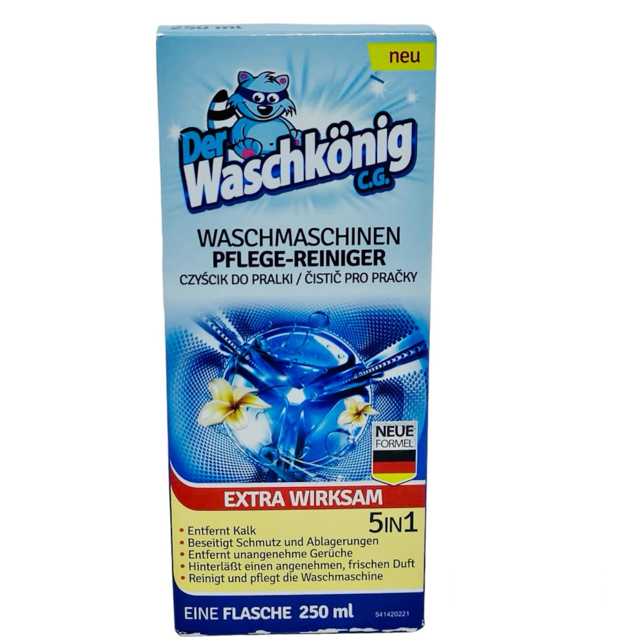 Засіб для чищення пральної машинки Waschkonig,250ml