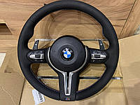 М Руль BMW F30 F31 F34 F36 F15 F25 F22 F32 Новый с лепестками Бмв ф30 ф31 ф34 ф36 ф15 ф25 ф22 ф32 3х спицевый