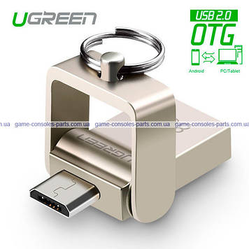 Компактна флешка 8gb OTG USB 2.0 micro USB (Ugreen)