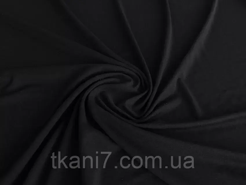 Трикотаж Віскоза (Турция) Чорна