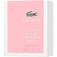 Женская туалетная вода Eau de Lacoste L.12.12 Pour Elle Sparkling Lacoste (100 мл ) Розовые
