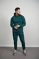 Теплий чоловічий костюм Худі + джогери Enigma Fleece Зелений
