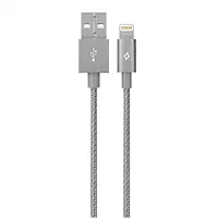 Дата-кабель Ttec 2DKM02UG 1.2m USB (тато) - Lightning (тато) Gray