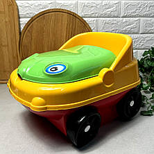 Дитячий музичний горщик Зелений Irak Plastik CM-140 "Baby car", фото 4