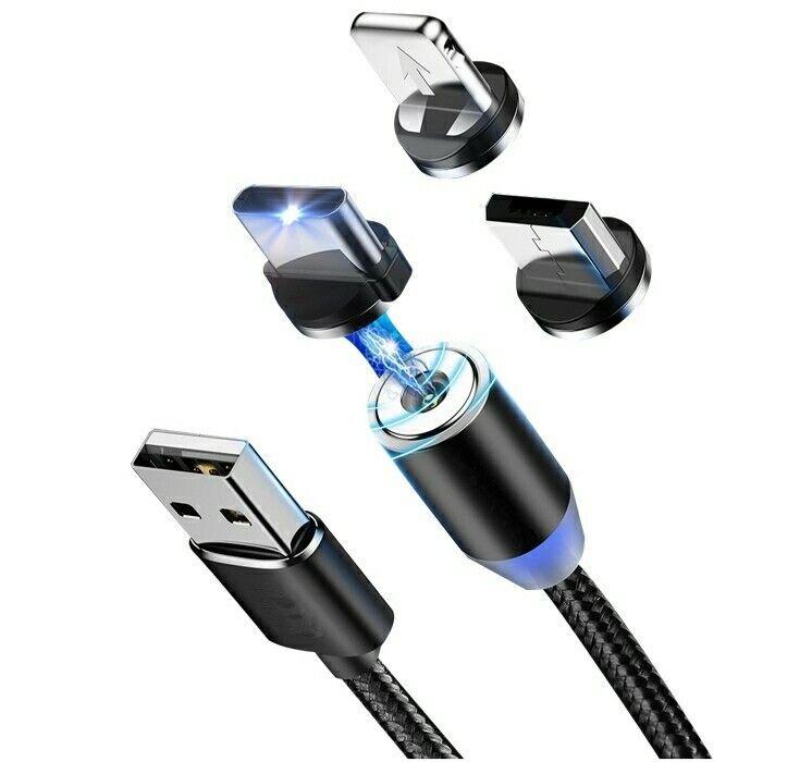 Магнітний кабель для заряджання X-Cable IP круглий M3 4994