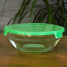 Судочки скляні з пластиковими кришками 5 шт., фото 3