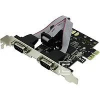 Контроллер для ПК Ewell PCI-E - 2xCOM (RS232), Moschip 9922 RTL