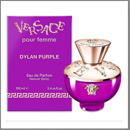 Versace Pour Femme Dylan Purple парофюмована вода 100 ml. (Версаче Пур Фем Ділан Пурпл), фото 2