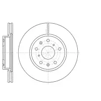 DISCOS/Гальмівні диски D61018.10