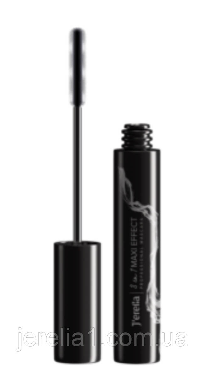 Туш з ефектом подовження вій 3 in 1 MAXI EFFECT, фото 1