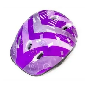 Багатофункціональний комплект "Ролики 537774693" Power Champs Violet із захистом і шоломом розм. 34-37 (рожевий), фото 3