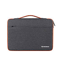 Сумка для ноутбука или документов 15,6 Lenovo Digital Серая с оранжевым (IBN039SJ4) BX, код: 8037228
