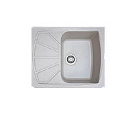 Кухонна мийка гранітна Borgio PRT-610x500 мигдаль