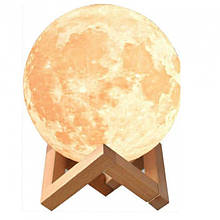 Нічник місяць, який світиться Moon Lamp GP-612 13 см