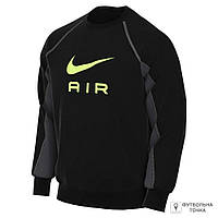 Реглан Nike Air Ft Crew DQ4205-011 (DQ4205-011). Мужские спортивные регланы, толстовки, худи, свитшоты.