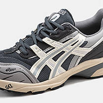 Чоловічі Кросівки Asics Gel-1090 Grey Beige / Асікс Гел-1090 Сірі з Бежевим, фото 5