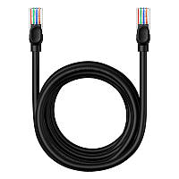 Патч-корд Baseus High Speed CAT5 Gigabit Ethernet Cable (Round Cable) 5m (B00133206111-05) black