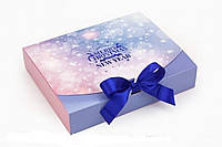 Подарочная коробка Рождество 25х20х5 см