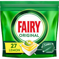 Таблетки для посудомийних машин Fairy Original All in One Lemon 27 шт. (8006540726891)