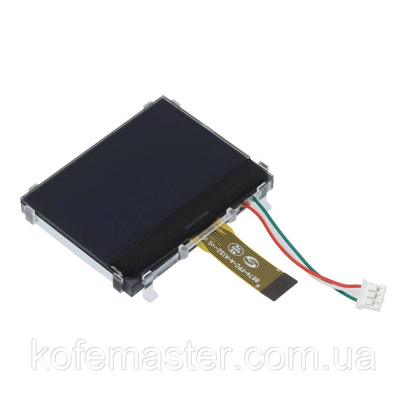 Дисплей для кавомашин Saeco Philips Gaggia (короткий шлейф), LCD 128x64, 12001630