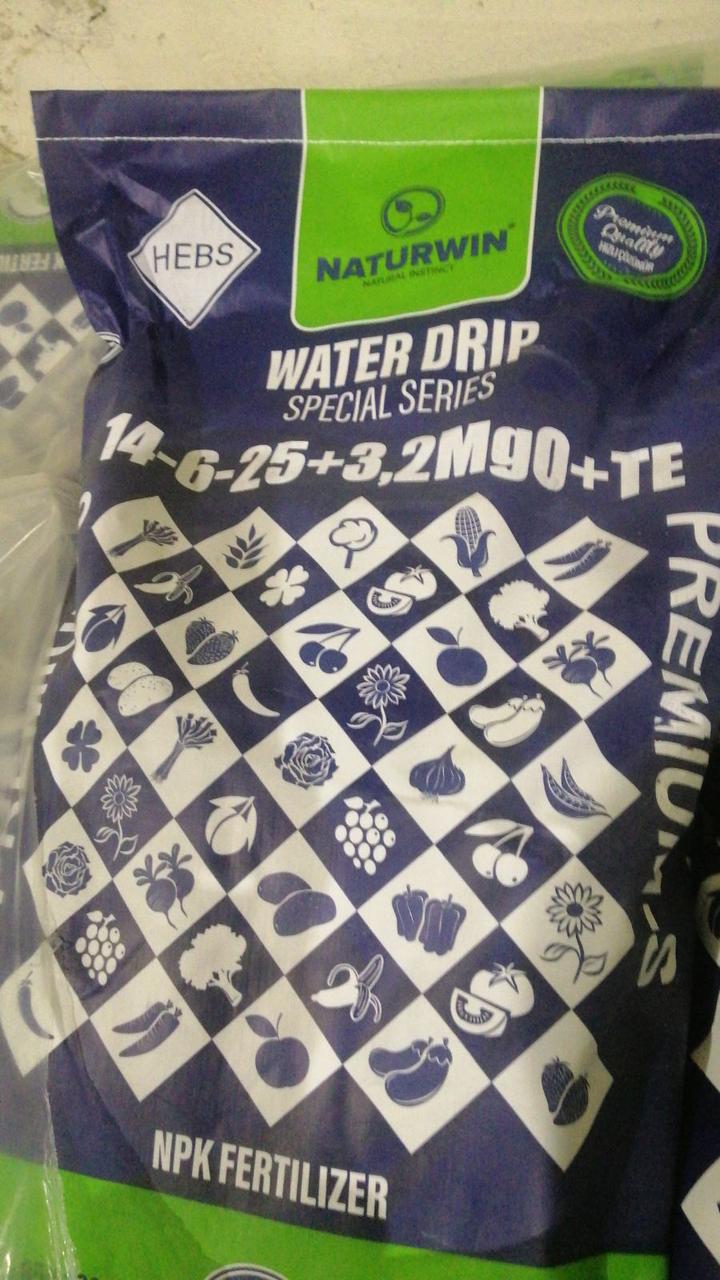 Комплексне мінеральне добриво Naturwin S 14-6-25+(3,2 Mgo) +TE (25кг), фото 1