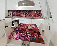 Наклейка 3Д вінілова на стіл Zatarga «Дитий виноград» 600х1200 мм (Z183330st)