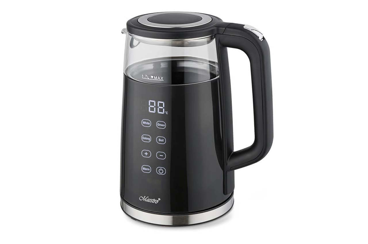 Електрочайник Maestro 1.7л скляний сенсор (MR-049), фото 1